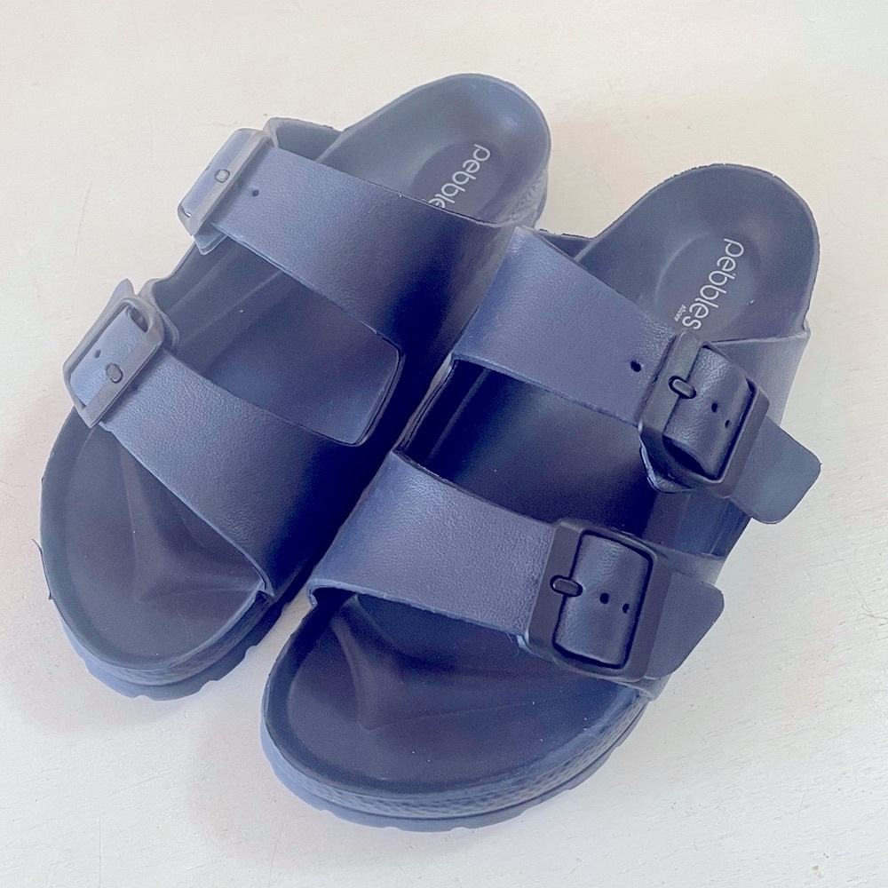 Pebbles Open Toe Waterproof Sandals (fits women's size 6-7)